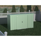 Arrow | Classic Steel Storage Shed, 10x4 ft., Sage Green CLP104SG