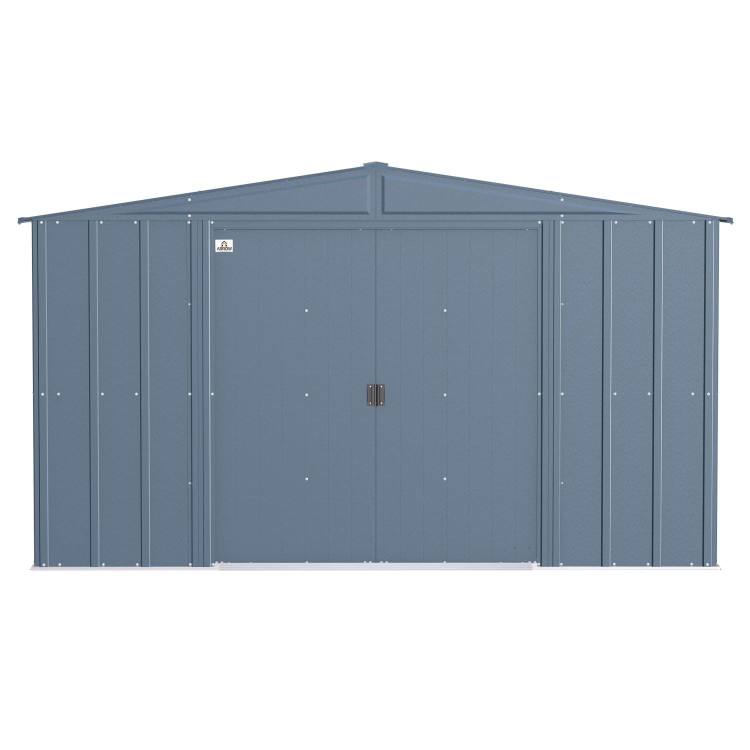 Arrow | Classic Steel Storage Shed, 10x8 ft., Blue Grey CLG108BG