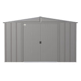 Arrow | Classic Steel Storage Shed, 10x8 ft., Charcoal CLG108CC