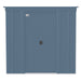 Arrow | Classic Steel Storage Shed, 6x4 ft., Blue Grey CLP64BG