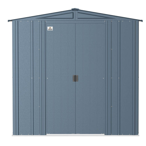 Arrow | Classic Steel Storage Shed, 6x5 ft., Blue Grey CLG65BG