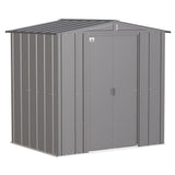 Arrow | Classic Steel Storage Shed, 6x5 ft., Charcoal CLG65CC