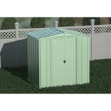 Arrow | Classic Steel Storage Shed, 6x5 ft., Sage Green CLG65SG