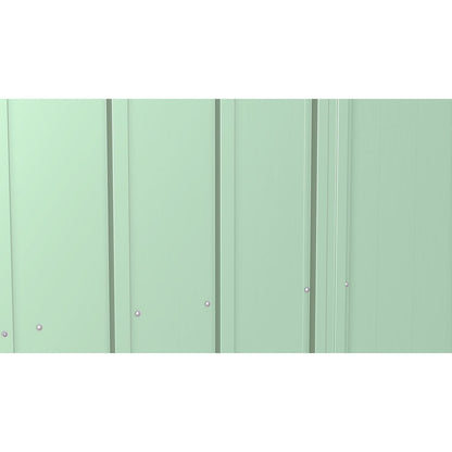 Arrow | Classic Steel Storage Shed, 6x5 ft., Sage Green CLG65SG