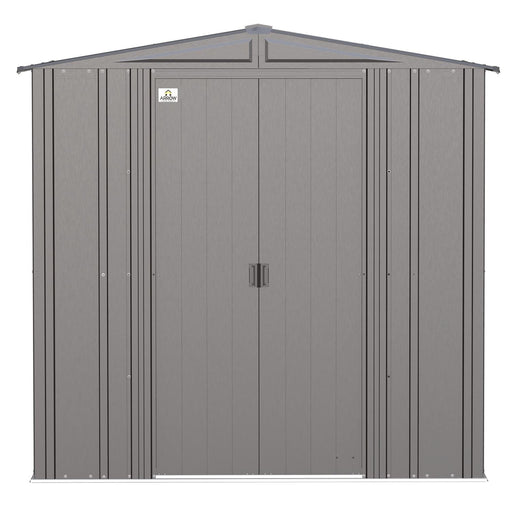 Arrow | Classic Steel Storage Shed, 6x7 ft., Charcoal CLG67CC