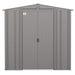 Arrow | Classic Steel Storage Shed, 6x7 ft., Charcoal CLG67CC