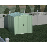 Arrow | Classic Steel Storage Shed, 6x7 ft., Sage Green CLG67SG