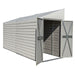 Arrow | Yardsaver 4x10 ft. Steel Storage Shed Pent Roof Eggshell YS410-A