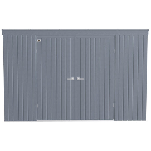 Arrow | Elite Steel Storage Shed, 10x4 ft. Anthracite EP104AN