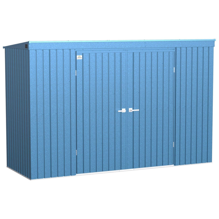 Arrow | Elite Steel Storage Shed, 10x4, ft. Blue Grey EP104BG