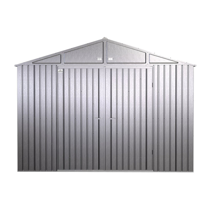 Arrow | Elite Steel Storage Shed, 10x8 ft. Silver EG108AB