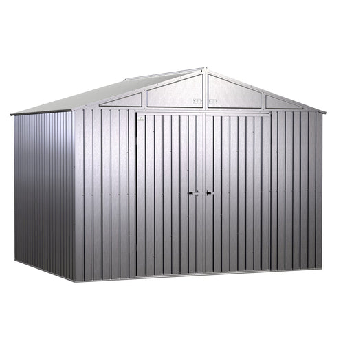 Arrow | Elite Steel Storage Shed, 10x8 ft. Silver EG108AB