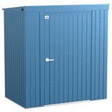 Arrow | Elite Steel Storage Shed, 6x4 ft. Blue Grey