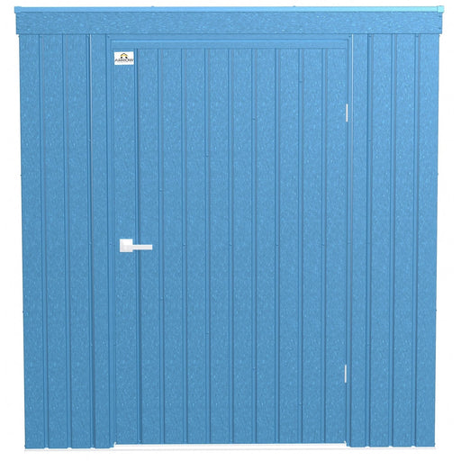 Arrow | Elite Steel Storage Shed, 6x4 ft. Blue Grey