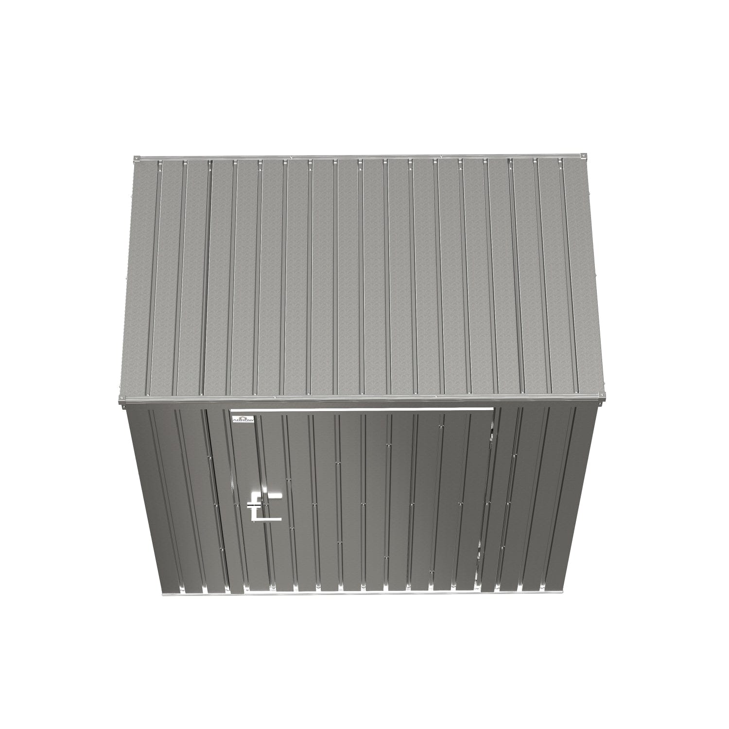 Arrow | Elite Steel Storage Shed, 6x4 ft. Silver EP64AB