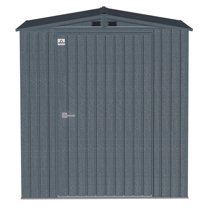 Arrow | Elite Steel Storage Shed, 6x6, ft. Anthracite EG66AN