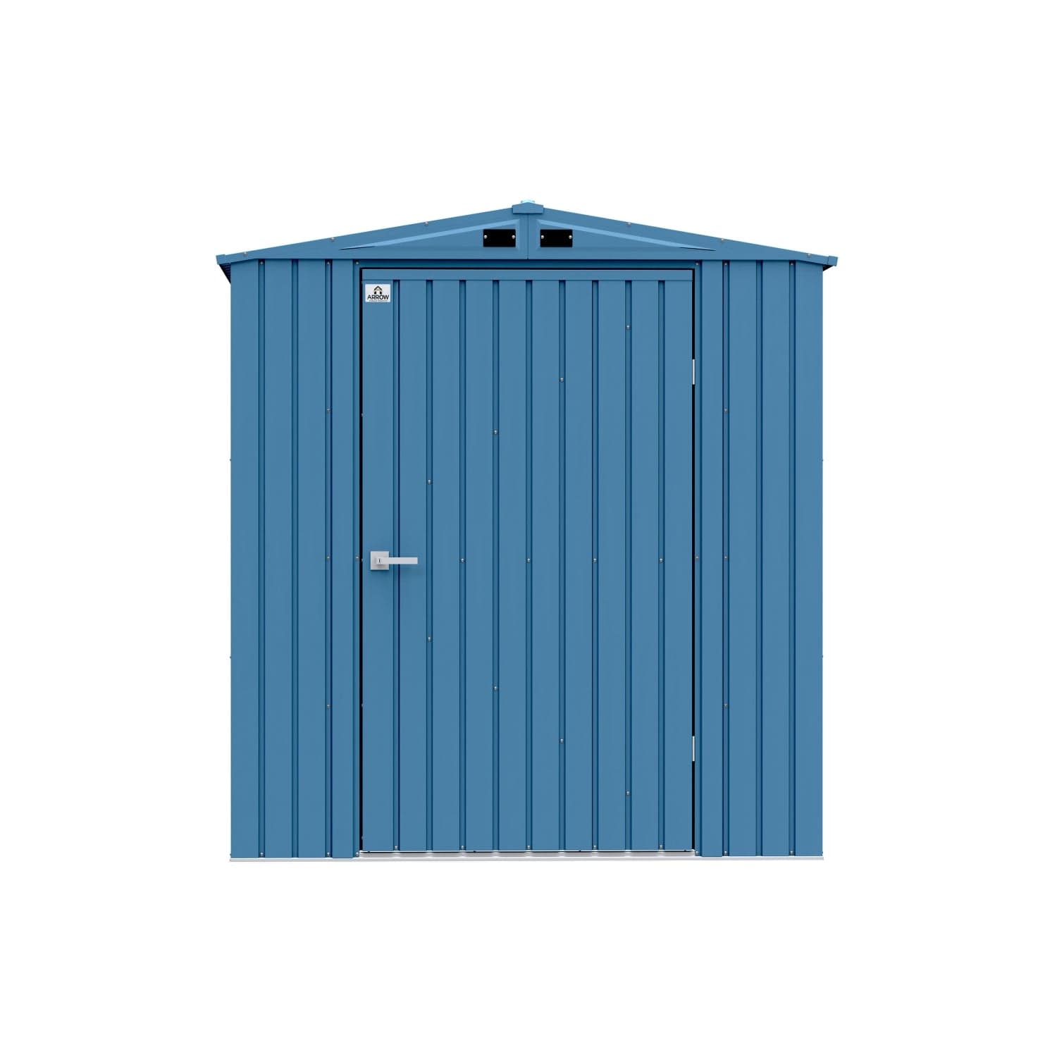 Arrow | Elite Steel Storage Shed, 6x6 ft. Blue Grey EG66BG