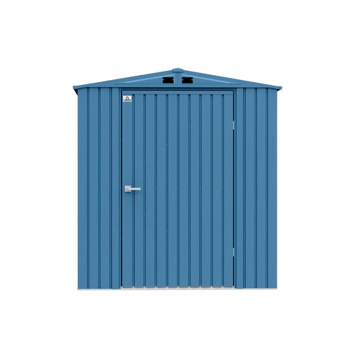 Arrow | Elite Steel Storage Shed, 6x6 ft. Blue Grey EG66BG