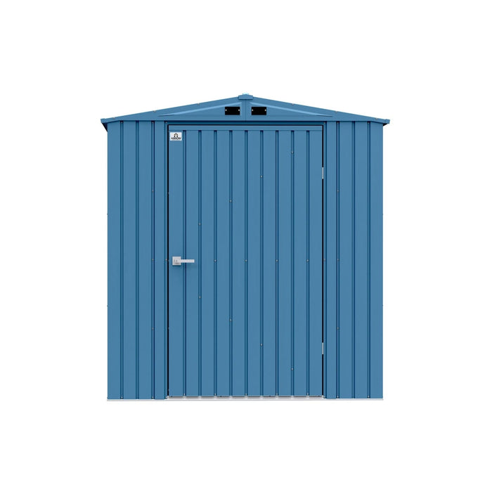 Arrow | Elite Steel Storage Shed, 6x6 ft. Blue Grey EG66BG