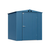 Arrow | Elite Steel Storage Shed, 6x6 ft. Blue Grey EG66BG