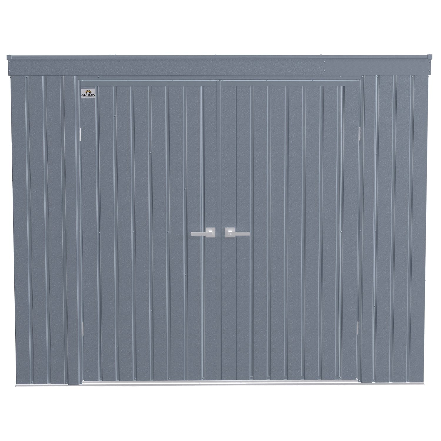 Arrow | Elite Steel Storage Shed, 8x4 ft. Anthracite EP84AN