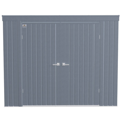 Arrow | Elite Steel Storage Shed, 8x4 ft. Anthracite EP84AN