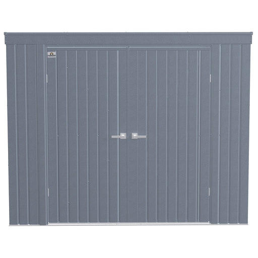 Arrow | Elite Steel Storage Shed, 8x4 ft. Anthracite EP84AN