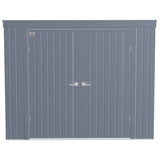 Arrow | Elite Steel Storage Shed, 8x4 ft. Anthracite EP84AN