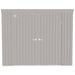 Arrow | Elite Steel Storage Shed, 8x4, ft. Cool Grey EP84CG