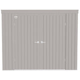 Arrow | Elite Steel Storage Shed, 8x4, ft. Cool Grey EP84CG