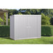 Arrow | Elite Steel Storage Shed, 8x4 ft. Silver EP84AB