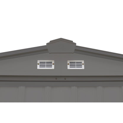 Arrow | EZEE Shed Steel Storage 6x5 ft. Galvanized Low Gable Charcoal EZ6565LVCC