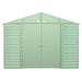 Arrow | Select Gable Roof Steel Storage Shed, 10x12 ft., Sage Green SCG1012SG