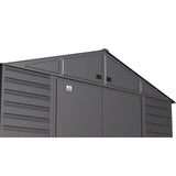 Arrow | Select Gable Roof Steel Storage Shed, 10x14 ft., Charcoal SCG1014CC