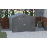 Arrow | Select Gable Roof Steel Storage Shed, 10x8 ft., Charcoal SCG108CC