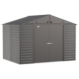 Arrow | Select Gable Roof Steel Storage Shed, 10x8 ft., Charcoal SCG108CC