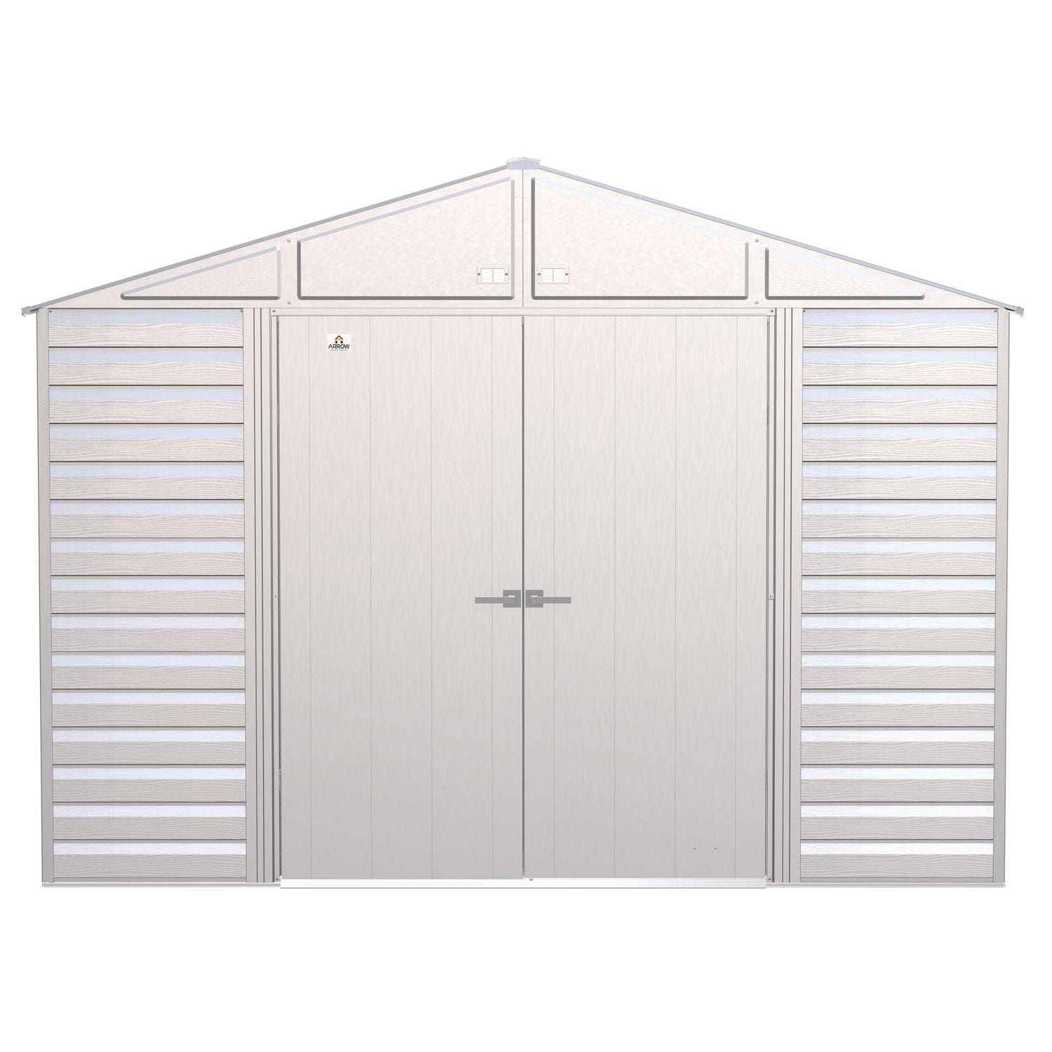 Arrow | Select Gable Roof Steel Storage Shed, 10x8 ft., Flute Grey SCG108FG