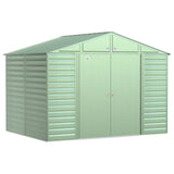 Arrow | Select Gable Roof Steel Storage Shed, 10x8 ft., Sage Green SCG108SG