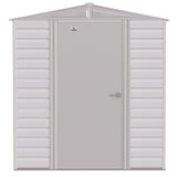 Arrow | Select Gable Roof Steel Storage Shed, 6x5 ft., Flute Grey SCG65FG