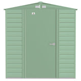 Arrow | Select Gable Roof Steel Storage Shed, 6x5 ft., Sage Green SCG65SG