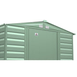 Arrow | Select Gable Roof Steel Storage Shed, 6x5 ft., Sage Green SCG65SG