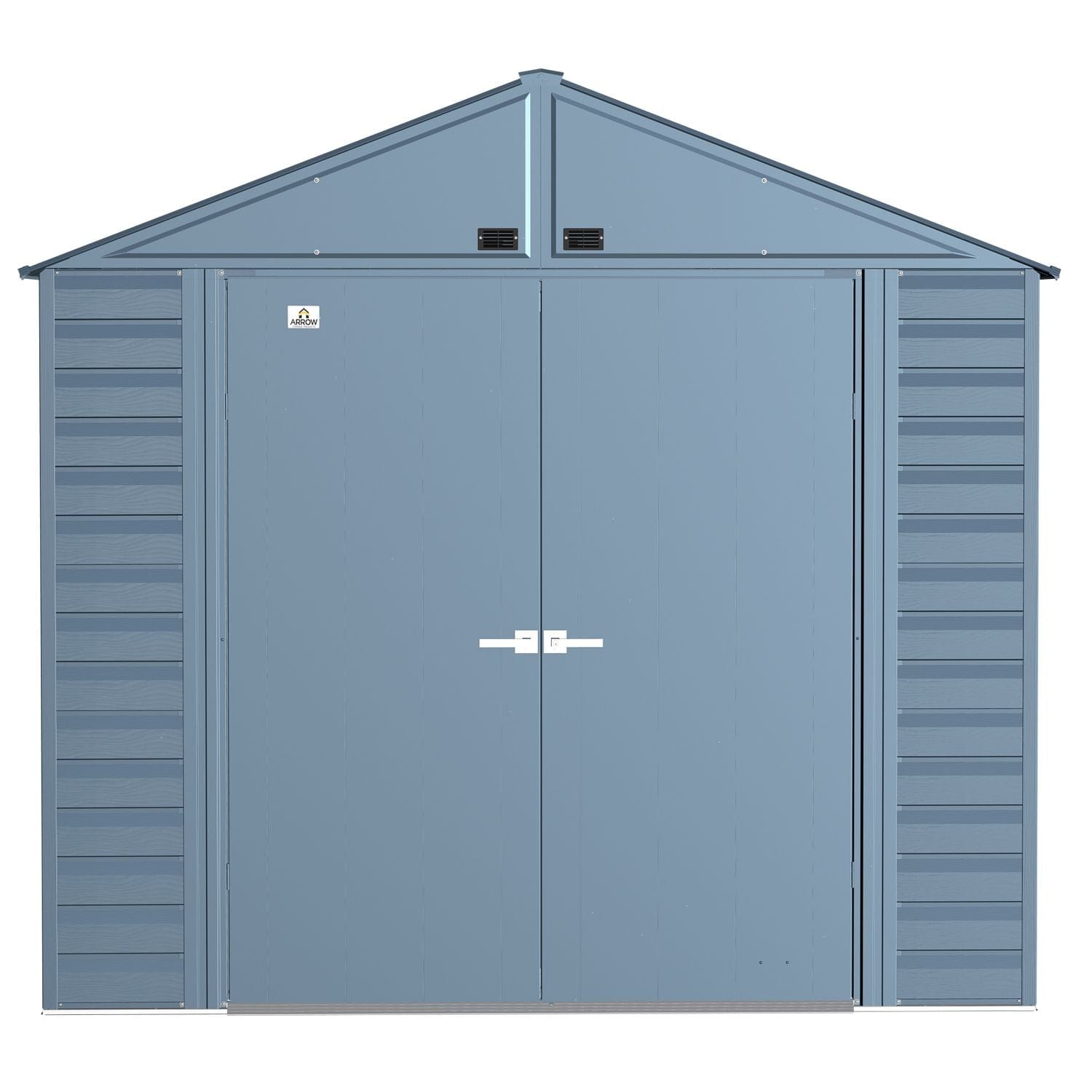 Arrow | Select Gable Roof Steel Storage Shed, 8x6 ft., Blue Grey SCG86BG