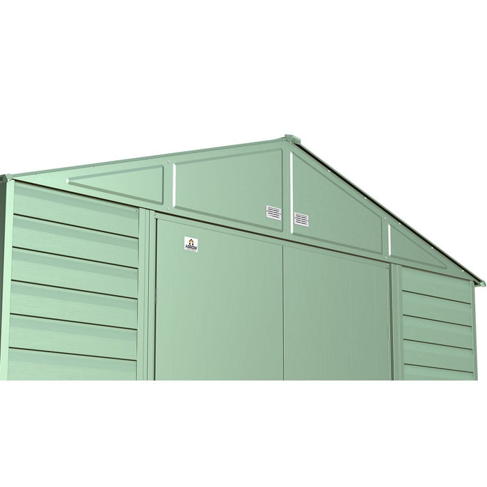 Arrow | Select Gable Roof Steel Storage Shed, 8x8 ft., Sage Green SCG88SG