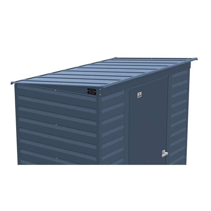 Arrow | Select Pent Roof Steel Storage Shed, 6x4 ft., Blue Grey SCP64BG