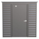 Arrow | Select Pent Roof Steel Storage Shed, 6x4 ft., Charcoal SCP64CC