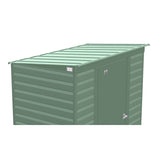 Arrow | Select Pent Roof Steel Storage Shed, 6x4 ft., Sage Green SCP64SG