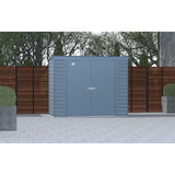 Arrow | Select Pent Roof Steel Storage Shed, 8x4 ft., Blue Grey SCP84BG