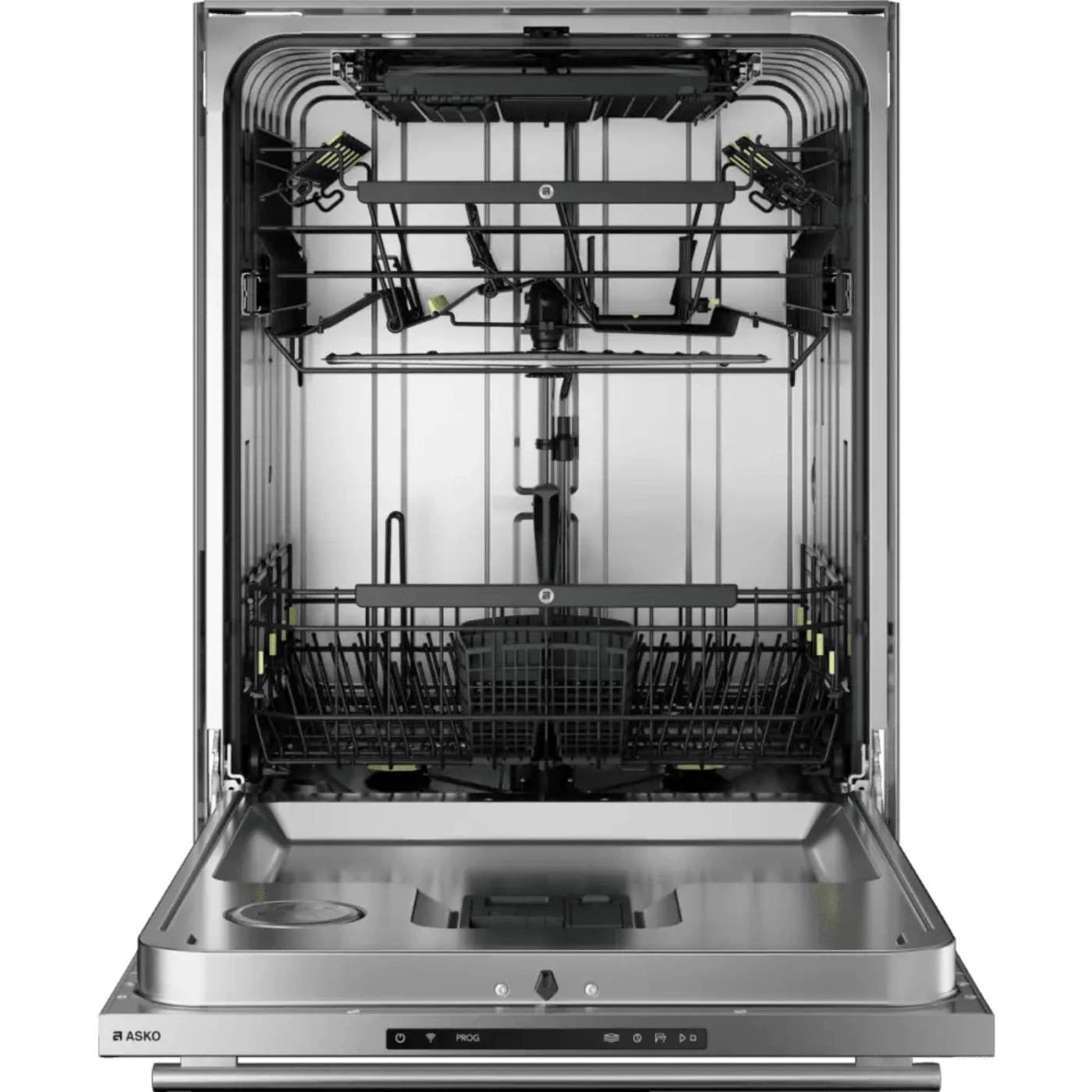 Asko 24" Dishwasher, 50 Series, XXL Tub, T-Bar Handle, Stainless - DBI565TXXLS