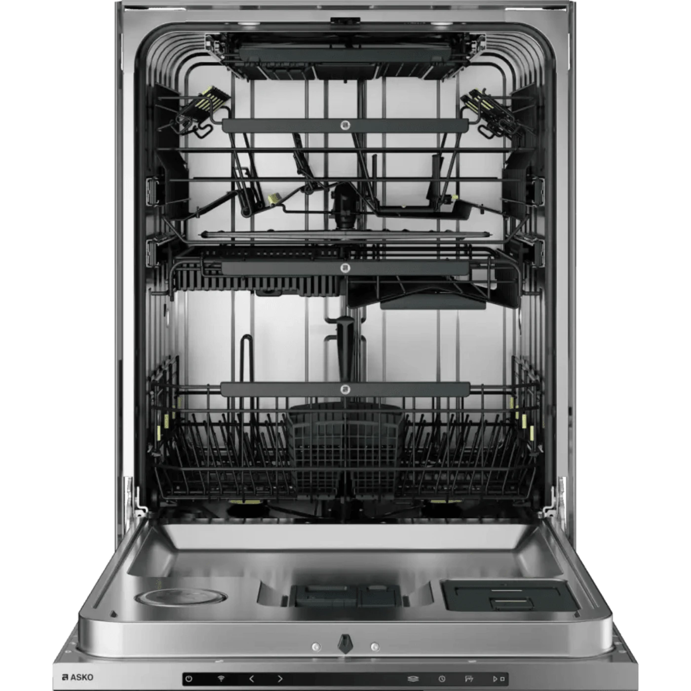 Asko 24" Dishwasher, 60+ Series, XXL Tub, Water Softener, Pocket Handle, Stainless - DBI786IXXLSSOF