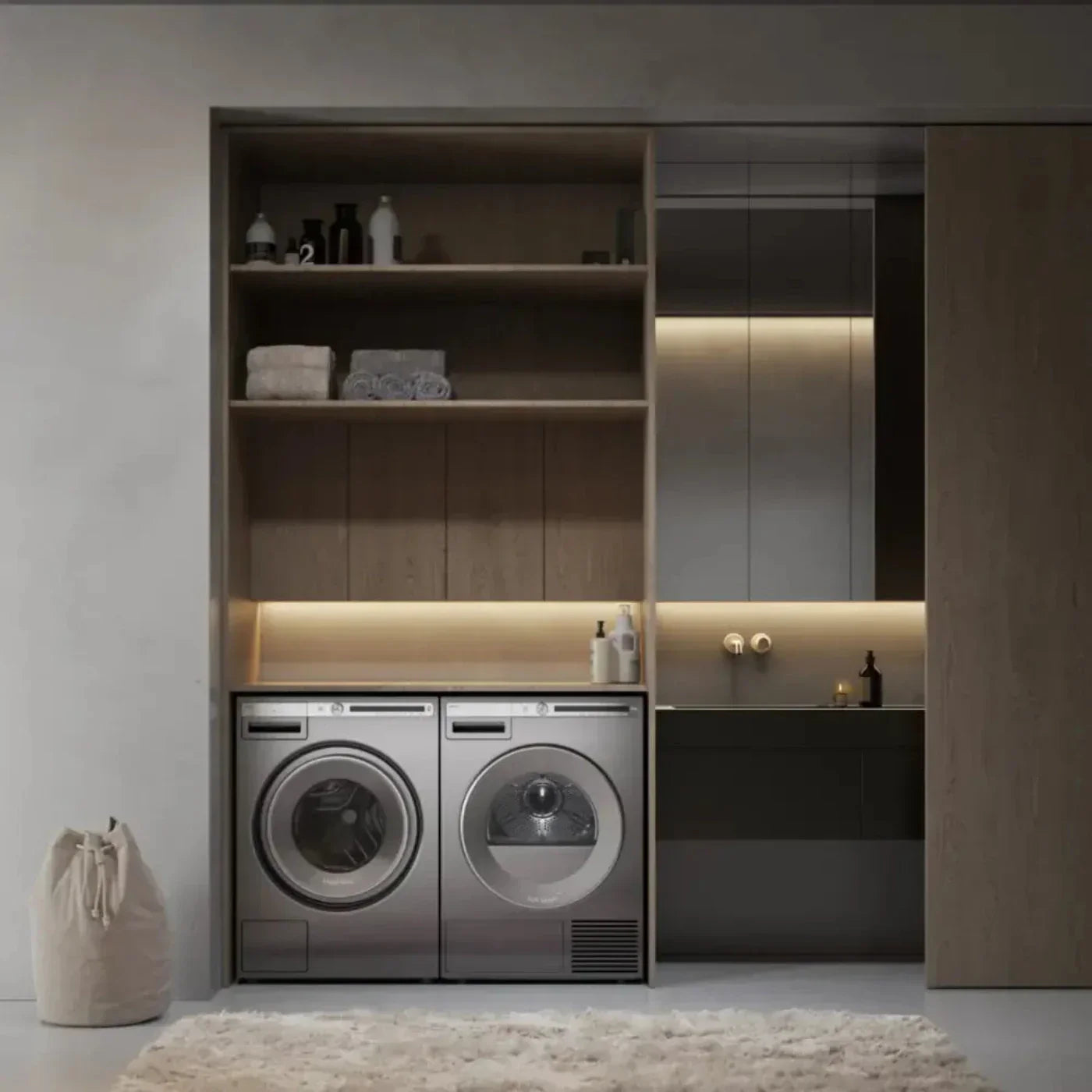 Asko 24" Vented Dryer, Logic, Titanium - T411VDT